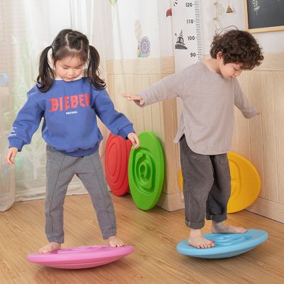 23New Sensory Training Balance Board Kid Toys Boy Girl Sensory Play Sports Entertainment Rocking Board Balance Training Activity Toy