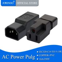 JORINDO IEC 320 C14กับอะแดปเตอร์ AC Nema 5-15R,IEC 3Pin ตัวผู้เป็นที่ตัดแบบคู่เซิร์ฟเวอร์แปลงพลังงานอะแดปเตอร์ AC PLUGUE