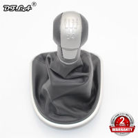 For Seat Leon 1P 2005 2006 2007 2008 2009 2010 2011 2012 Car-Stying 5 Speed Car Gear Stick Shift Knob With Leather Boot