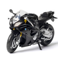 NEW 1:12 BMW S1000RR Racing Motorcycles Simulation Alloy Motorcycle Model With Sound and Light Collection Toy Car Kid Gift