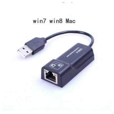 สายแปลงusb 2.0 to Lan RJ45 Gigabit Ethernet for windows mac (Black)