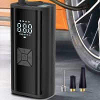 Rechargeable Air Pump Tire Inflator Portable Compressor Digital Cordless Car Tyre Inflator For Bicycle Balls