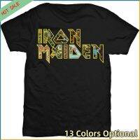 Hot sale Iron Maiden band graphic Mens 100% Cotton Round Neck Short Sleeve T-Shirt  Adult clothes