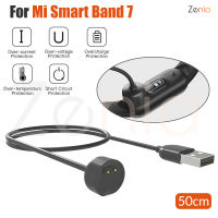 Zenia สายชาร์จเร็วแบบพกพา,สายรัดข้อมือนาฬิกาแม่เหล็กสำหรับ Xiaomi Mi Smart Band 7สมาร์ทแบนด์7อุปกรณ์เสริมสายรัดข้อมือ