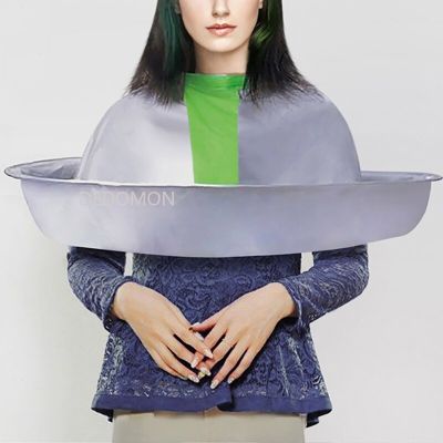 ‘；【。- DIY Hair Cutting Cloak Umbrella Cape Cutting Cloak Wrap Hair Shave Apron Hair Barber Gown Cover Household Cleaning Protecter