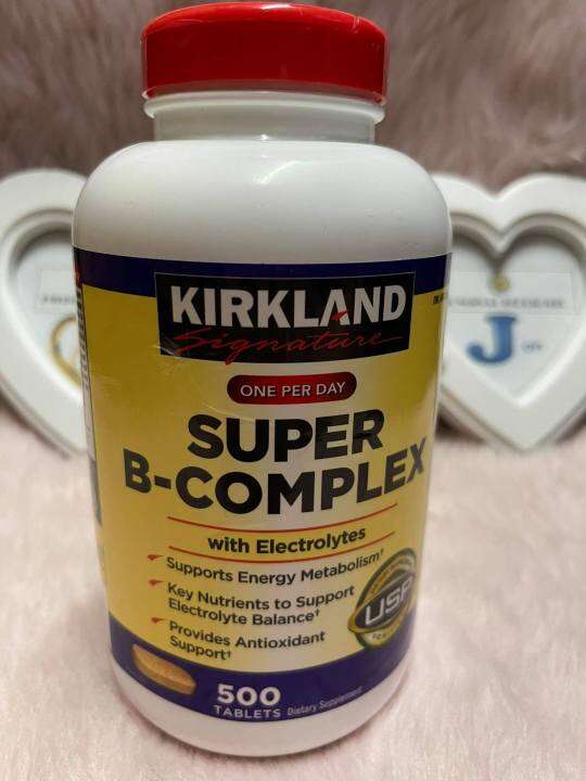 Authentic Kirkland Signature™ Super B Complex With Electrolytes 500 ...