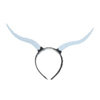 คริสต์มาส Antlers Horn Headband คอสเพลย์ Headwear ปาร์ตี้สวม Ox Horn Hair Band ฮาโลวีน Headpiece Party Supplies