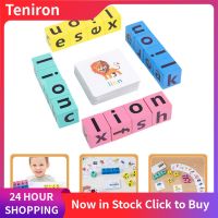 Teniron Letter Puzzle Game Wood Matching Spelling Child Toddler Educational Alphabet Toys Wooden Jigsaw Puzzles Kids Number Teaching Aids