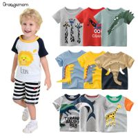 Orangemom cartoon 2023 Summer Childrens Clothing Boys Short Sleeve T-shirt Kids Sweatshirt Childs Cotton Clothes Boys T-shirts