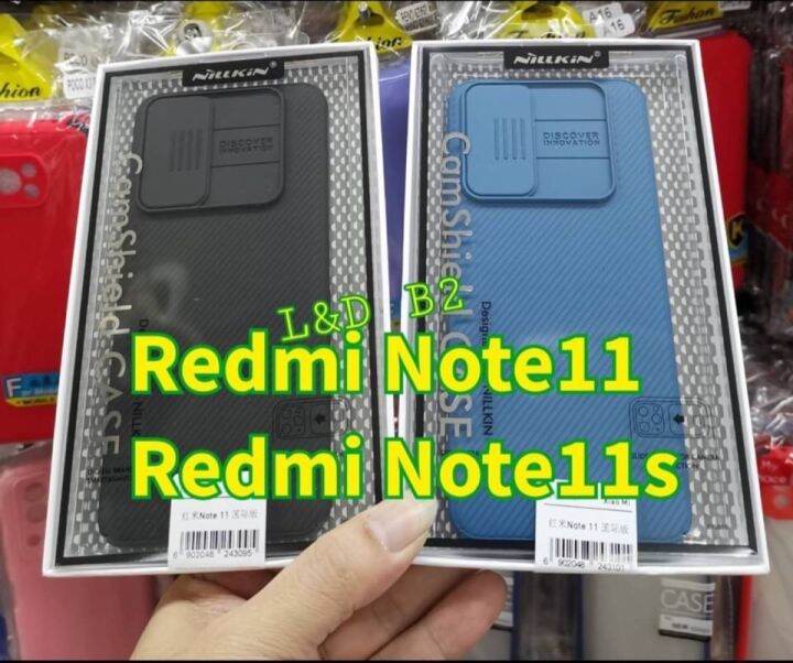 เคส-nillkin-redmi-note11-11s-เรดมี่-camshield-เคสมือถือ-เคสฝาหลังกันลอยมีเปิดปิดกล้องหลังได้-กันกระแทก