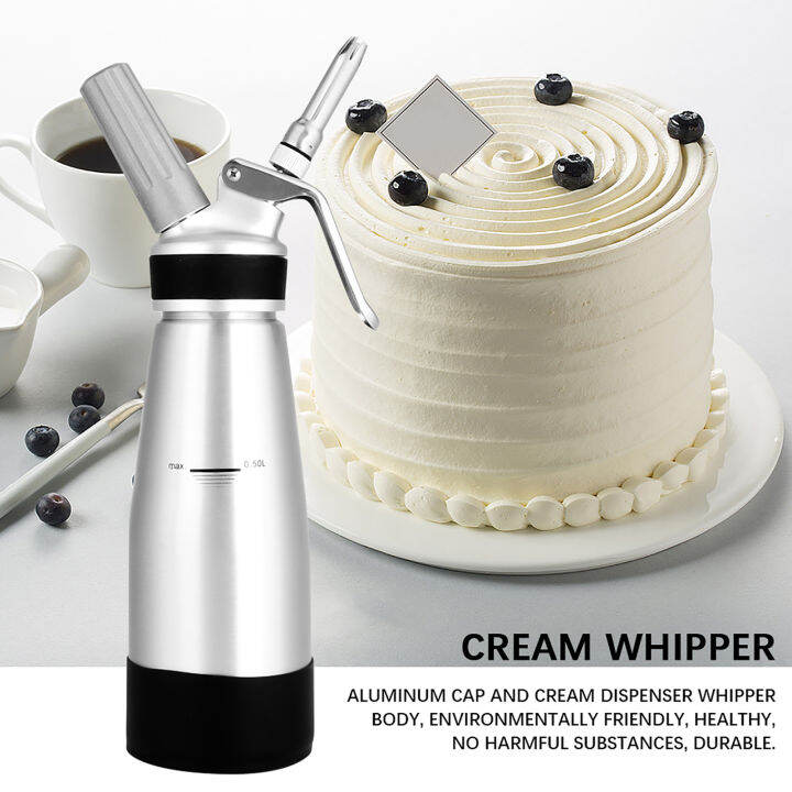 Aluminum Cream Whipper Foamer Cream Machine Cream Dispenser Whipper