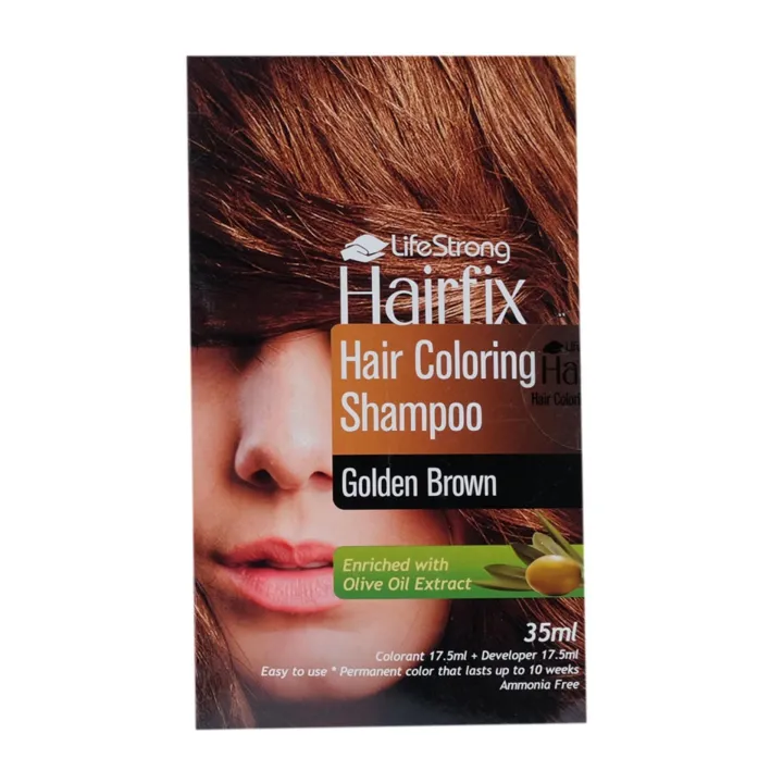 HAIRFIX Golden Hair Color Shampoo 35ml Lazada PH