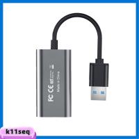 K8SEQ 3.0ยูเอสบี อะแดปเตอร์ USB เป็น HDMI อะลูมิเนียมอัลลอยด์ 19201080 อะแดปเตอร์แสดงผล HDMI อะไหล่สำหรับเปลี่ยน ขั้วต่อตัวผู้-ตัวเมีย อะแดปเตอร์ Type-A เป็น HDMI บ้านในบ้าน