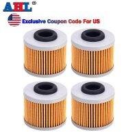 1/2/4PCS AHL Motorcycle Parts Oil Filters For MV Agusta Brutale F3 675 2012-2016 F3 800 2013 2014 2015 2016 HF569 Oil Filter