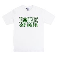 [S-5XL]ผ้าฝ้าย 100% เสื้อยืด พิมพ์ลาย House Of Pain Celtics สีขาว สไตล์ฮิปฮอป S-5XL