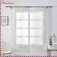 {Questionno} 1X1.5M ม่านบังแดด Tulle Blinds Sheer สำหรับห้องนั่งเล่นห้องนอน