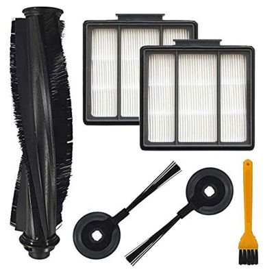 Replacement Main Brush Roller &amp; Hepa Filter &amp; Side Brushes Accessories Parts for ION Robot S87 R85 RV850 RV850BRN