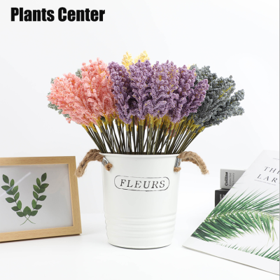 Plants Center พร้อมส่ง💥P002(ราคา1 ช่อ 6 ชิ้น) ช่อดอกลาเวนเดอร์ ดอกไม้ประดิษฐ์ สำหรับตกเเต่ง ดอกไม้ปลอม/ดอกไม้แห้ง/ตกแต่งบ้าน