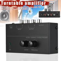 Audio Phono Preamp Ultra Compact Turntable Electronic Preamplifier Level Volume Controls Level Volume Controls SP99