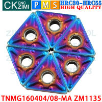 ZM1135 TNMG160408-MA ZM1135คาร์ไบด์แทรกภายนอกเปลี่ยนแทรกเครื่องมือ TNMG CNC โลหะกลึงเปลี่ยนเครื่องมือตัด