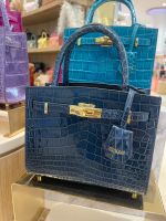 Xotique Claire Crocodile Bag Cobalt blue