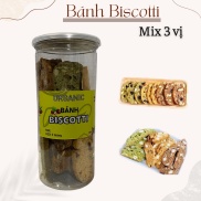 350g Bánh Biscotti mix 3 vị ăn kiêng siêu ngon