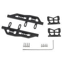 1/24 Scale Model Car Parts Metal Side Pedals Frame Pedal 1 Set for Axial SCX24 90081