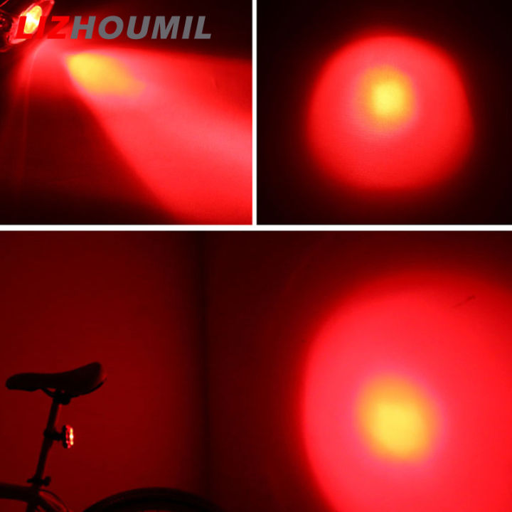 lizhoumil-ไฟท้ายท้ายจักรยาน3w-usb-ชาร์จไฟได้กันน้ำฝนไฟขับขี่ความสว่างสูงไฟเตือนภัย