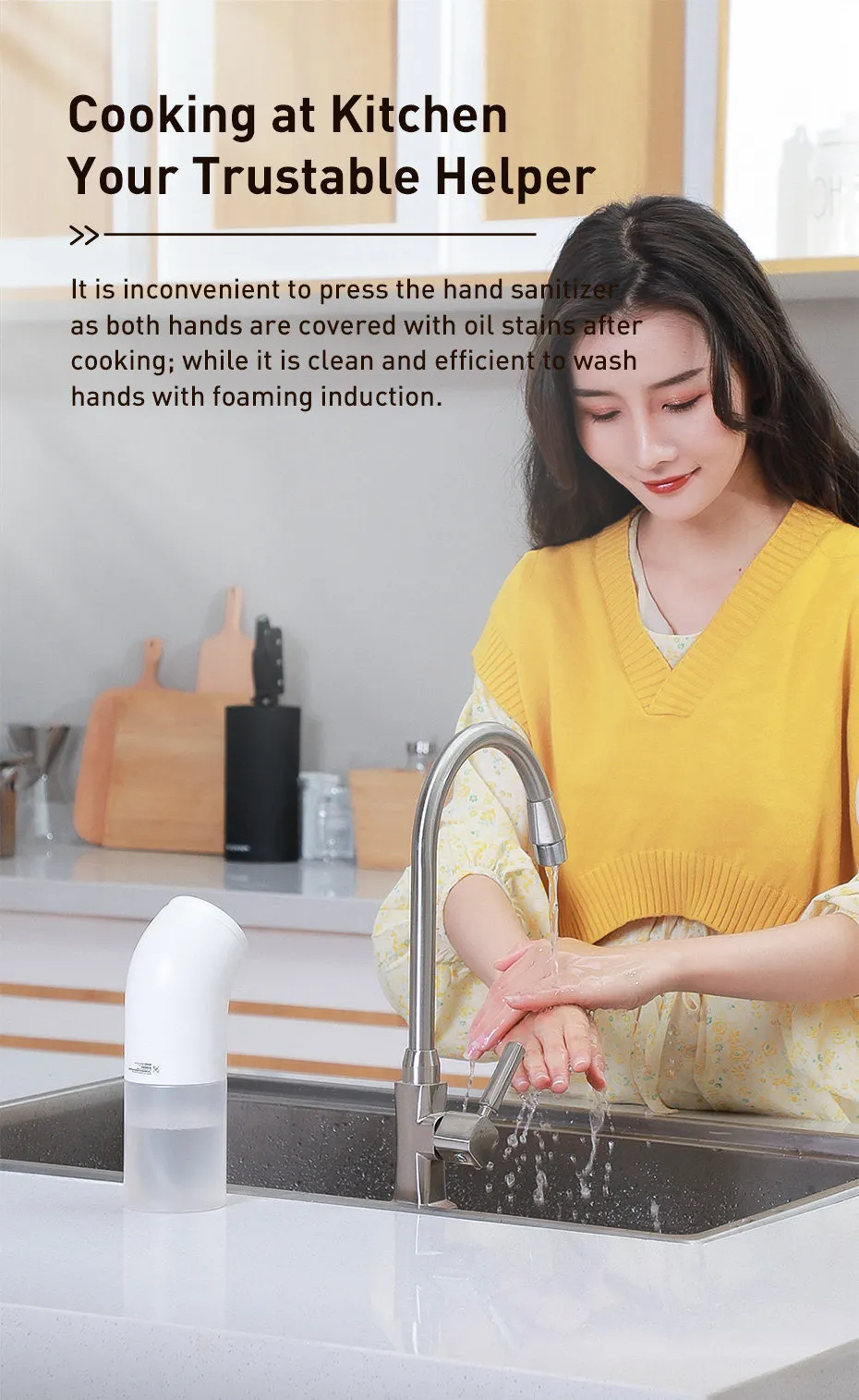 Baseus Distributeur automatique de savon liquide-10