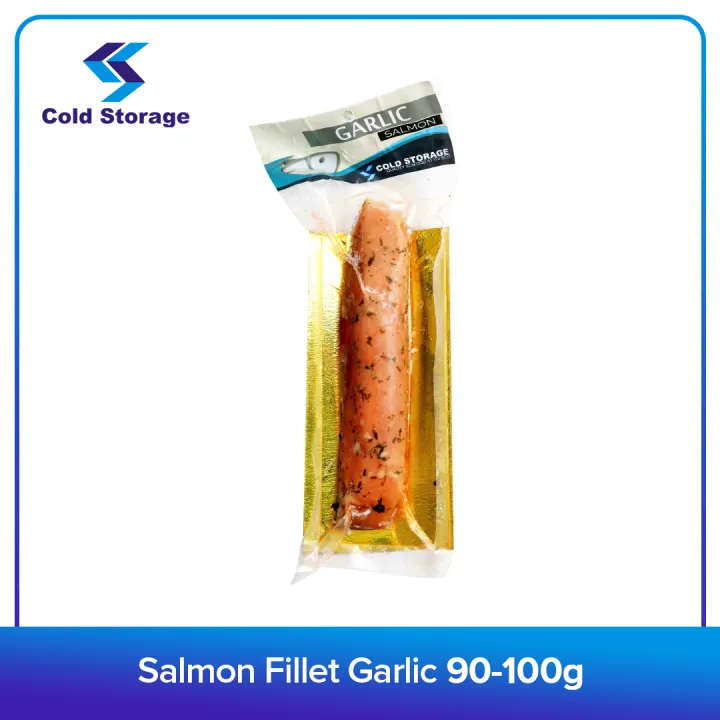 Cold Storage Seafood Salmon Fillet Garlic 90g | Lazada PH