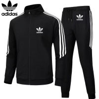 【ของแท้อย่างเป็นทางการ】กระเป๋าadidas official store เสื้อแขนยาวเสื้อแขนยาวเสื้อแจ็คเก็ตเสื้อผ้าที่ดีที่สุดและกางเกงจริง