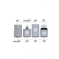 Adapterหัวแปลง MiniDP To DP / HDMI หญิงหญิง HDMI/DP ชายไปยัง DP หญิงอะแดปเตอร์4K วิดีโอเสียง converter สำหรับ PC แล็ปท็อปโปรเจคเตอร์