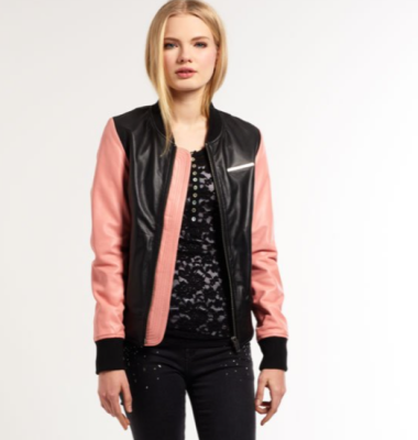 SUPERDRY ANGEL TALL BASEBALL JACKET - แจ็คเก็ตหนัง สำหรับผู้หญิง