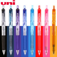 1ชิ้น UMN-138เดียวปากกาหมึกเจลสีใสกดปากกาเขียน8สี0.38มม. เรียบอุปกรณ์เขียนในสำนักงานเครื่องเขียนโรงเรียนนักเรียนปากกาสีเพ้นท์สี