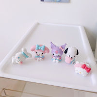 ใหม่อะนิเมะ Sanrio Series My Melody Heltty ตกแต่งกระเป๋านักเรียน Moon Kulomi Hand Office Boy เค้กตกแต่งขนาดเล็ก Diy Decorati