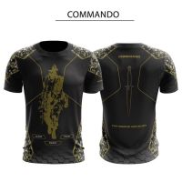 - T SHIRT[KiPgtoshop]  Commodo 3D death t-sleeve! Tactile, Askar, army, Tentera