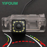 YIFOUM HD Dynamic Trajectory Tracks กล้องมองหลังที่จอดรถสำรองสำหรับ -Benz B Class W639 Vito Viano Sprinter