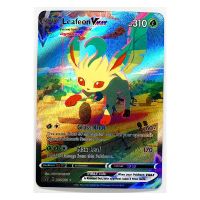 【LZ】hbv195 Pokemon Vmax Leafeon Mega DIY Toys Hobbies Hobby Collectibles Game Collection Anime Cards