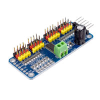 PCA9685PW เซอร์โวชิลด์16ช่อง12บิต PWM โมดูล PCA9685อินเตอร์เฟซ I2C ไดรเวอร์สำหรับ Raspberry Pi