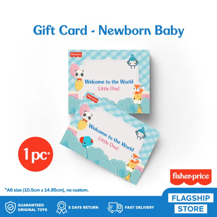 Gift Card New Born Baby (no custom) Lazada Indonesia