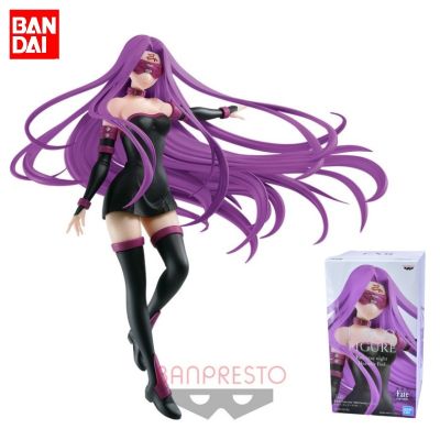 Bandai EXQ Fate/stay Night Heavens Feel Anime Figure Medusa Rider Action Figure Toys For Kids Gift Collectible Model Ornaments