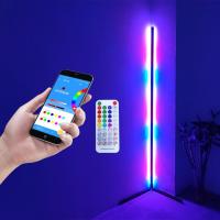 RGB LED Floor Lamp Bedroom Bedside Decoration Floor Light Living Rom Art Decor Indoor Atmospheric Standing Stand Lighting