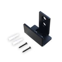 Carbon Steel Sliding Barn Door Bottom Wall Mounted Floor Guide Home Furniture Door Roller Guide Swing Stopper With Screw