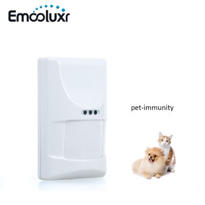 High Quality Pet Friendly Wired PIR Detector Indoor Wired Infrared Passive PIR Sensor for Intrusion Alarm System Household Security Systems Household