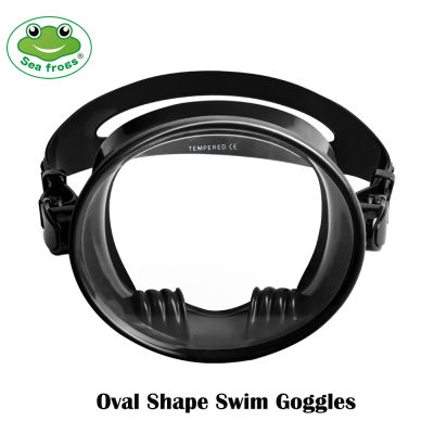 Seafrogs Professional Anti Leak Full Face Oval Snorekl Mask 180 Panoramic View Diving Equipment Divnig Goggles for Adults Men Women