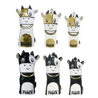 ☸✷ Cow Driver Head Cover Water-Proof Fit Driver Wood Hybrid Golf Covers Fits Universal Drivers Guard Long Neck for Drivers