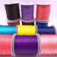 0.8mm 10meters Waxed Cord Waxed Thread Cord String Strap Necklace Rope Beads for Jewelry Making DIY Bracelet