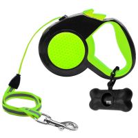 TEXReflective Dog harness Automatic Retractable Traction Rope Dogs Cats Walking pet Leash Lead For Small Medium Dogs 3/5/8M