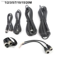 ☍ 1/3/5/10/15/20M 4 Pin core male to female Aviation Extension Video connector power Cable for car Truck Bus Monitor Camera wire