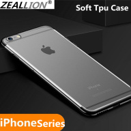 Ốp Zeallion Trong Suốt Siêu Mỏng TPU Mềm Mại Cho iPhone 6 6S 7 8 Plus X XR XS 11 12 Pro Max thumbnail
